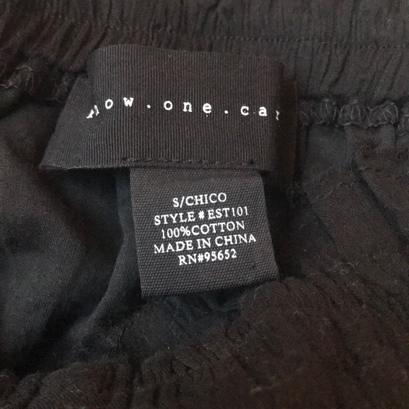 know.one.cares off the shoulder crop top - Picture 2 of 2